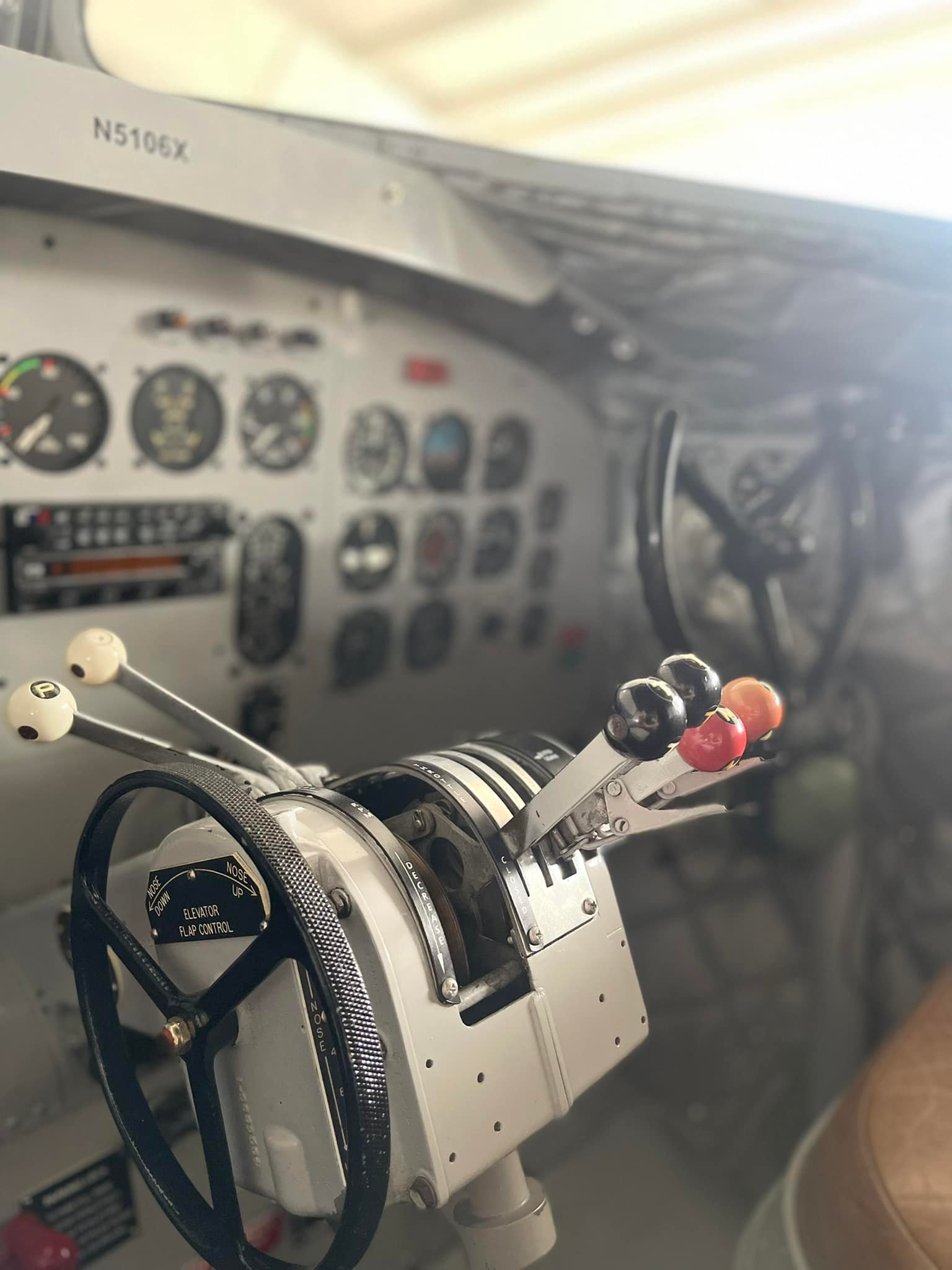 old throttle quadrant